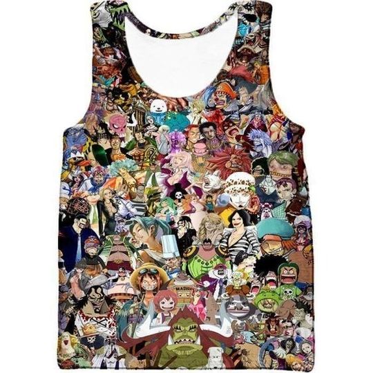 One Piece 3D Tank Top
