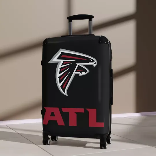 Atlanta Falcons Suitcase | football Luggage | Durable Falcons Suitcase