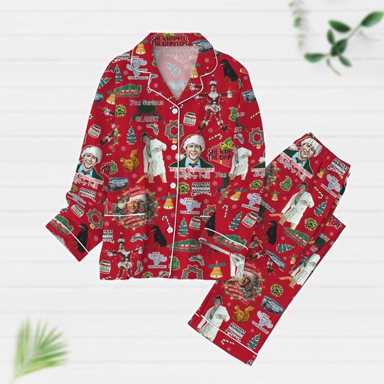 National Lampoon's Vacation Christmas Pajamas, Griswold Pajamas Set, Cousin Eddie Xmas Pajamas, Christmas Holiday Pajamas, Movie Lovers