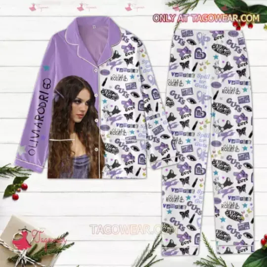 Olivia Rodrigo Music Men Women’s Pajamas Set