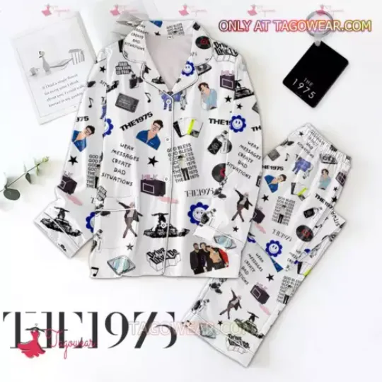 The 1975 Weak Messages Create Bad Situations Men Women’s Pajamas Set