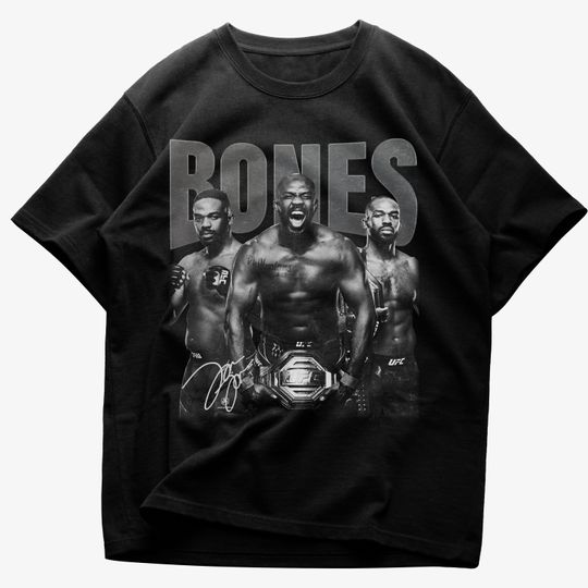 Jon Jones T Shirt, MMA UFC Champion T Shirt, Graphic Jon Bones Jones Shirt, Boxing Fighter Unisex T Shirt