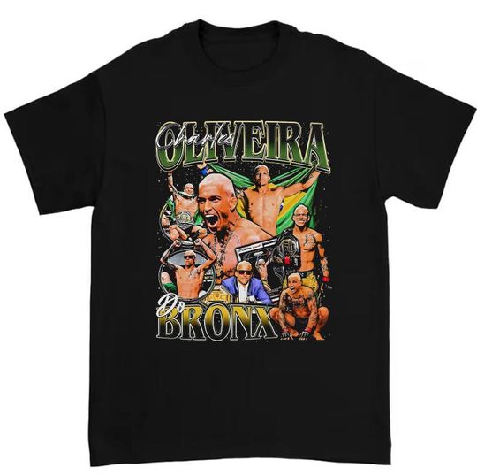 Limited Charles Oliveira Do Bronx Vintage T-Shirt