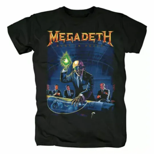 Megadeth Rust In Peace All Size Unisex T-Shirt