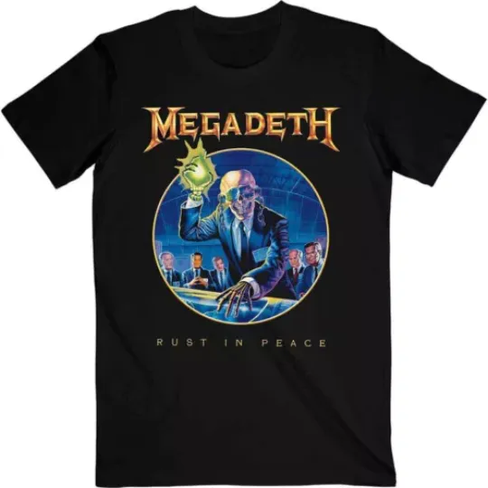 Megadeth 'Rust In Peace Anniversary' T shirt