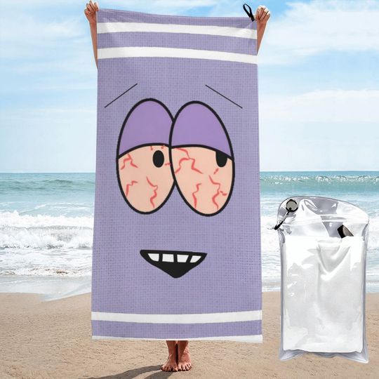Southpark Towelie Towel Beach Accessories New Summer Microfiber Bath Towel