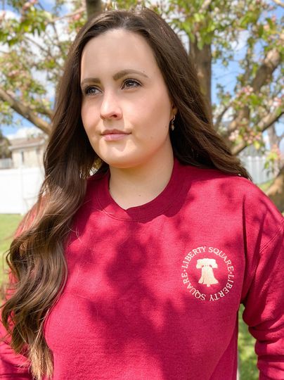 Liberty Square Sweatshirt, Disney Sweatshirt, Disney Sweater, Disney World Sweatshirt, Embroidered Sweatshirt