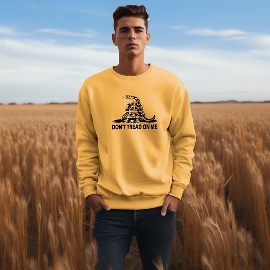 Gadsden Tea Party 'Dont tread on me' sweater