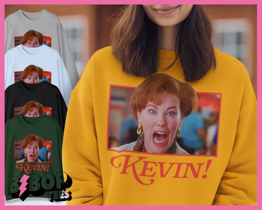 Home Alone Kevin Sweater, Unisex Ugly Christmas Sweater Sweatshirt