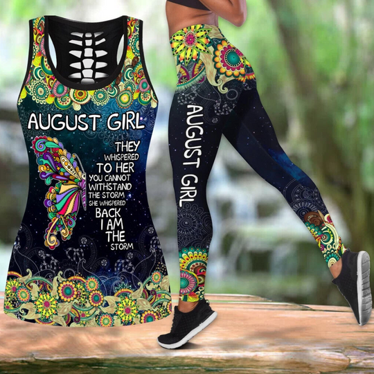 Explore Hollow Tank Top Legging Sets Ideas
