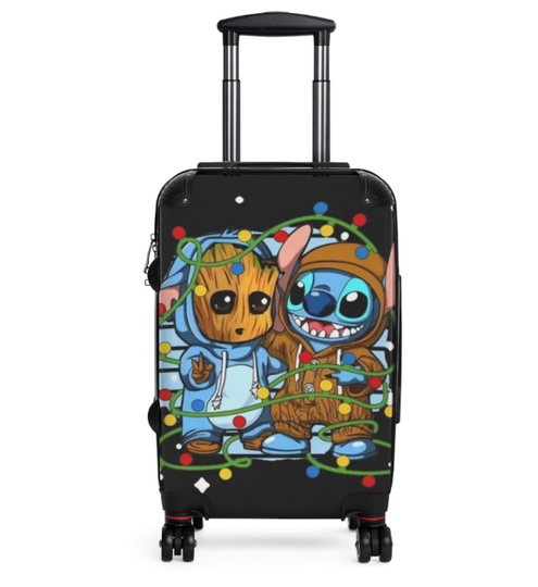 Cute Stitch Travel Suitcase