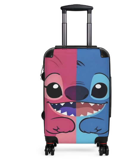 Cute Stitch Travel Suitcase