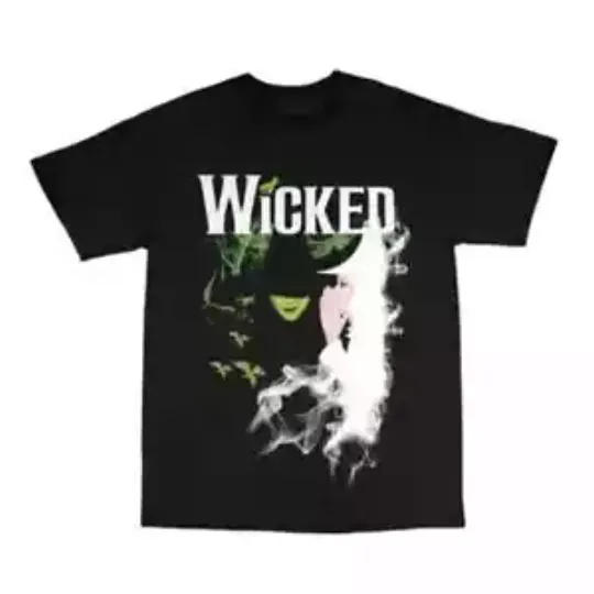 WICKED The Musical T Shirt, Wicked Broadway Unisex T-shirt broadway theatre