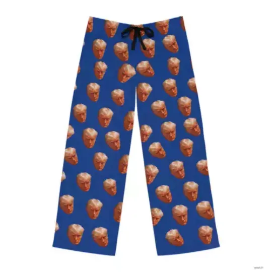 Funny Trump 2024 Republican MAGA Pajama Pants - Christmas Gift For Women