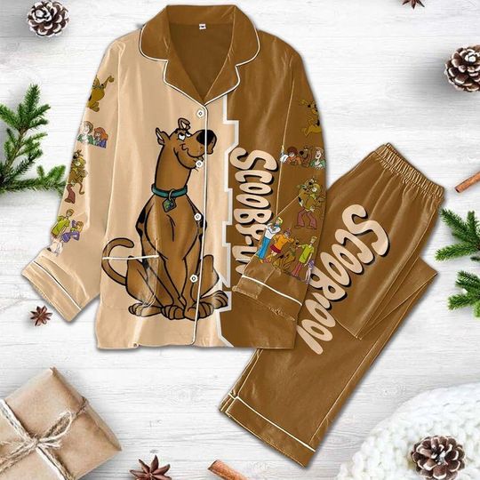 Scooby Doo Pajamas Set, Halloween Pajamas Set, Family Christmas Pajamas Set