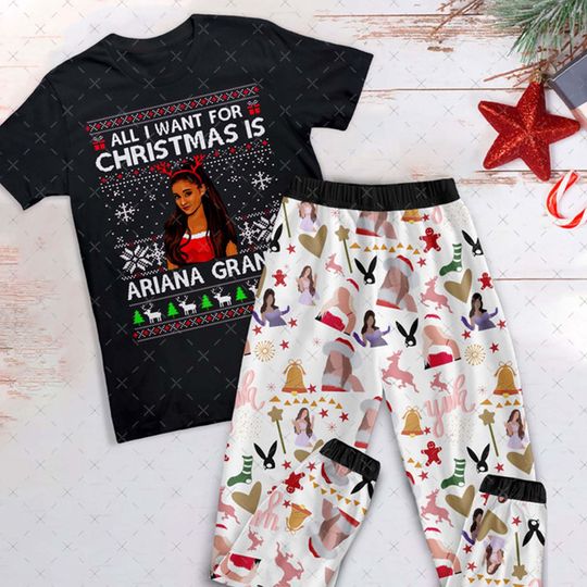 Personalized Ariana Holiday Pajamas - Cozy Christmas Pajamas for the Family