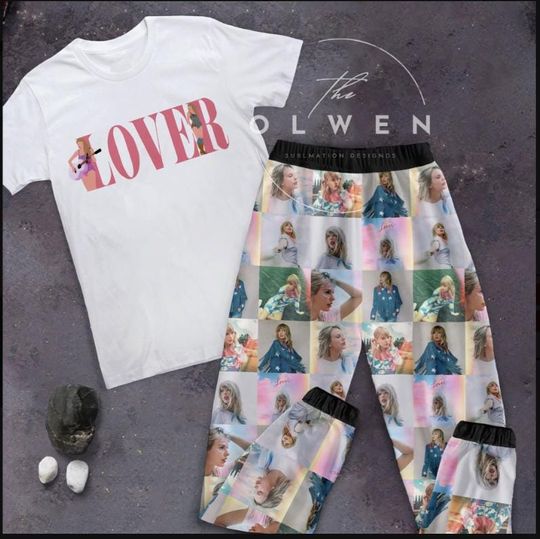 TS Album Lover Holiday Pajamas Set, Lover Christmas Pajamas Set, Cute T.S Album Family Pajamas For Adult And Kids