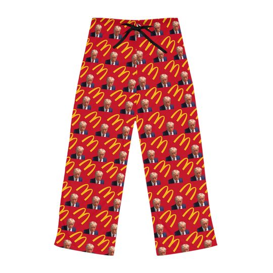 Trump Magadonald Women's  Pajama Pants - Trump 2024 Republican MAGA Gift for Dad,christmas gift,Christmas gift, Gift for republican