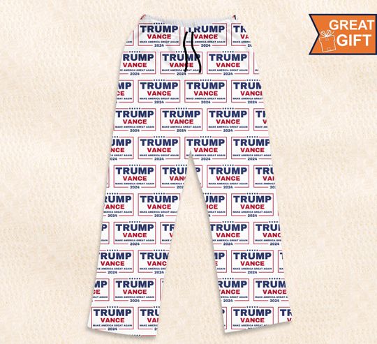 Trump Vance 2024 Pajamas, MAGA 2024 Pajamas Shirt Donald Trump, Trump For President, 2024 Election Shirts, Republican Voting shirt