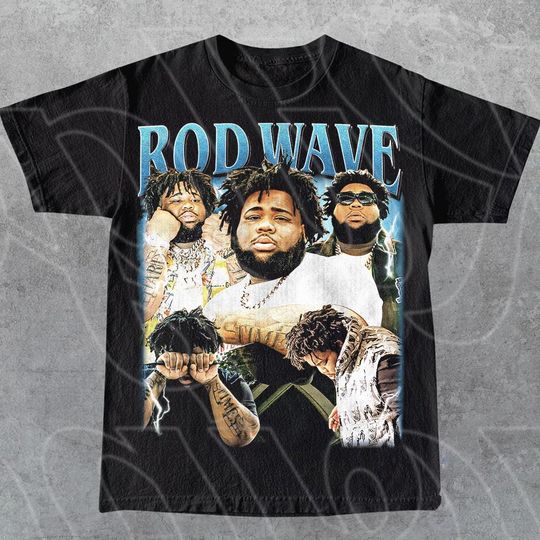 Limited Rod Wave Vintage T-Shirt, Gift For Women and Man Unisex T-Shirt