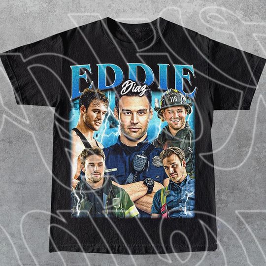 Limited Eddie Diaz  Vintage T-Shirt, Gift For Women and Man Unisex T-Shirt