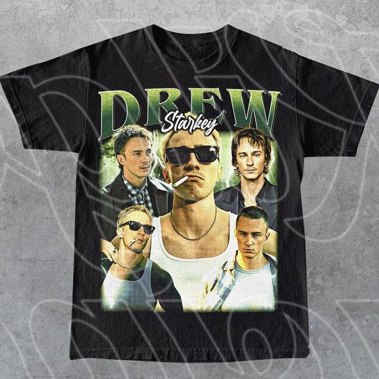 Limited Drew Starkey Vintage T-Shirt, Gift For Women and Man Unisex T-Shirt