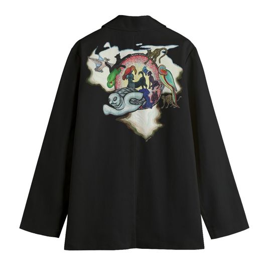 Women's Leisure Blazer, Venezuela & its animals Blazer, Venezuela country map, Venezuelan map, Venezuela Blazer