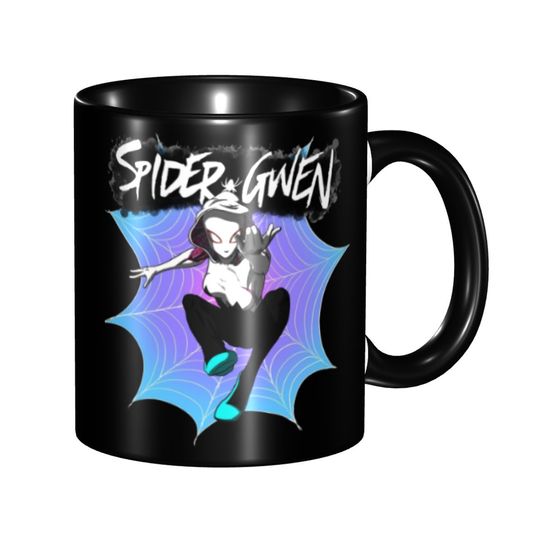 Spider Gwen Stacy Coffee Mug Fun spider-Gwen Cup For Office