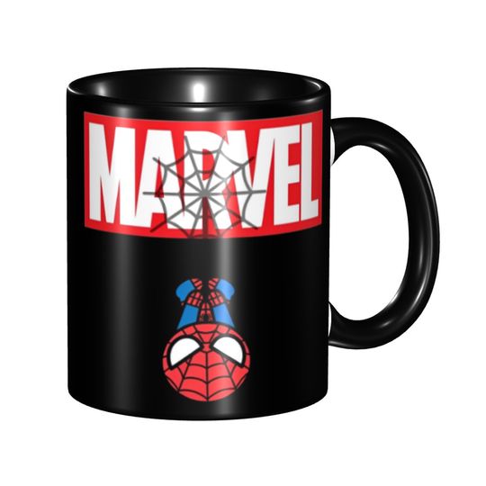 Marvel Spider Man Spider-Man Coffee Mugs Kawaii Tea Cups For Office