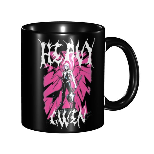 Heavy Spider Gwen Merch Coffee Mugs Funny Tea Cups Gift