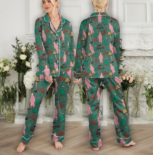 A Christmas Story Ralphie Pajama Set Family, Christmas Story Pajama Set Women, Leg Lamp Christmas Pajama Set