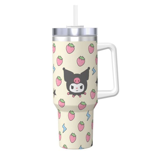 Sanrio Kuromi Kawaii Tumblers 40 oz With Handle | Christmas Gift