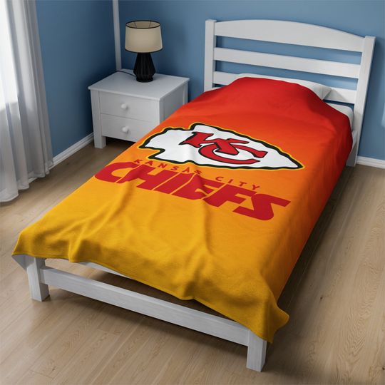 Kansas City Chiefs Field Fleece Blankets
