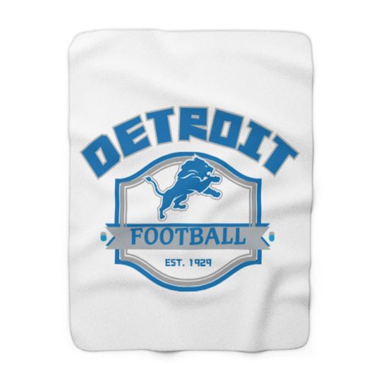 Detroit Lions Fleece Blanket