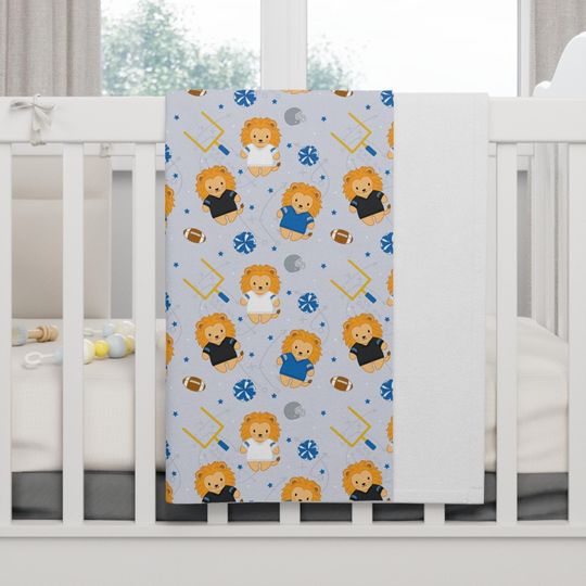 Detroit FootballFleece Blankets