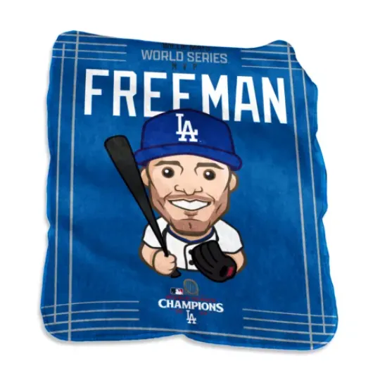 Freddie Feeman MVP 2024 World Series LA Dodgers Fleece Blankets
