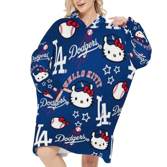 Los Angeles Hello Kitty Blanket Hoodie