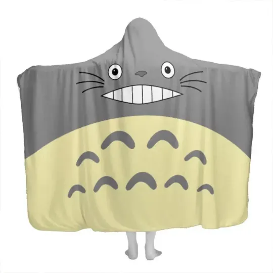 My Neighbor Totoro Studio Ghibli Hooded Blanket