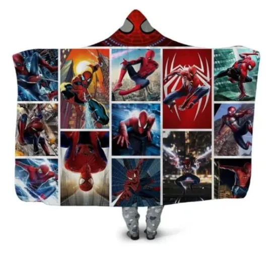 Spider-Man Hooded Blanket