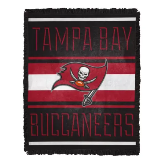 Northwest football Tampa Bay Buccaneers Nose Tackle Woven Blanket