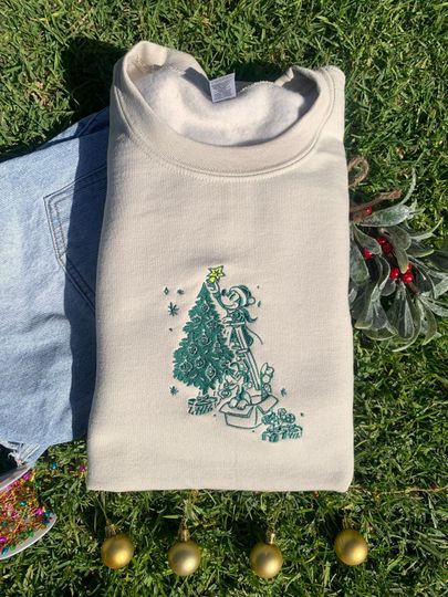 Mickey's Christmas Tree Embroidered Crewneck - Very Merry Christmas Edition 2024