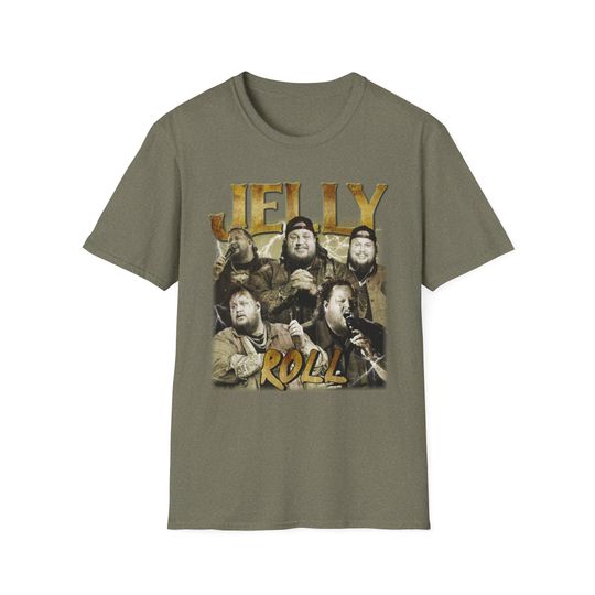 Jelly Roll The Beautifully Broken Tour 2024 Unisex Softstyle T-Shirt, Country Music Tee, Concert Shirt, Gift For Fan