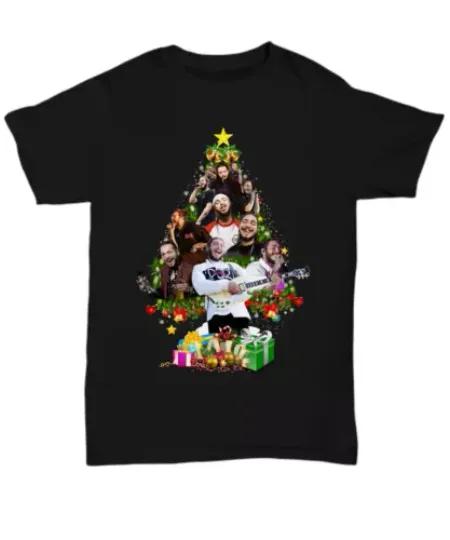 Post Malone Christmas Tree T Shirt