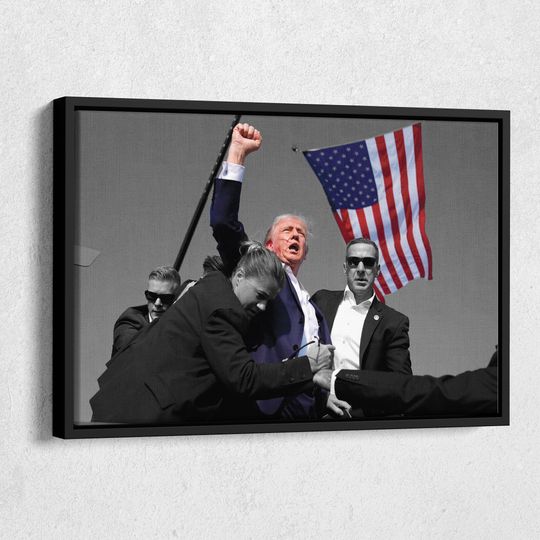Donald Trump Survived Assassination Attempt Poster