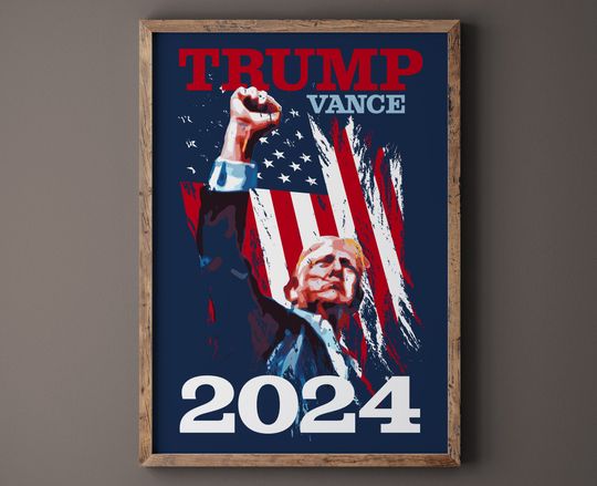 TRUMP VANCE 2024 Poster