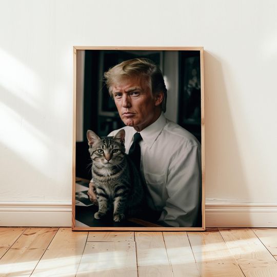 Trump 2024 Vintage Poster