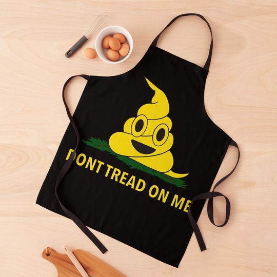 Discover Don’t Tread on Poo Apron