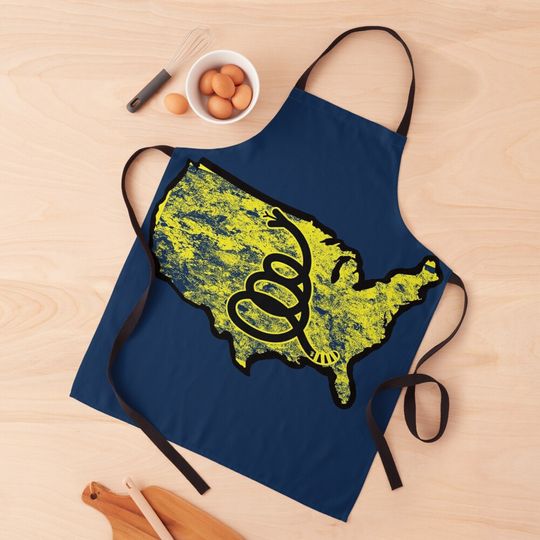 USA - Don't Tread on Me - Modern Gadsden Snake Flag   Apron