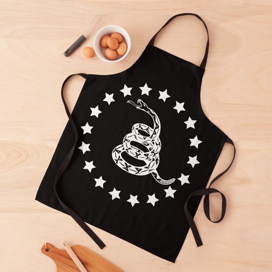 Patriotic Don't Tread on Me America Apron