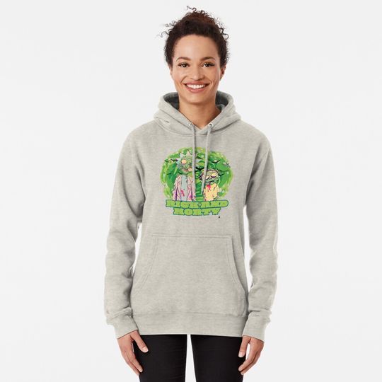 rick and Rickandmorty space zombies Pullover Hoodie